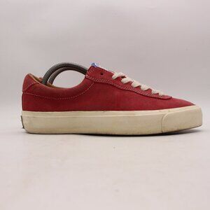 Last Resort AB Sneakers Men's 8.5 Women's 10 Red Burgundy Suede Lace Up Sneakers